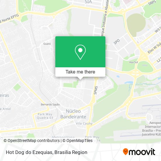 Hot Dog do Ezequias map