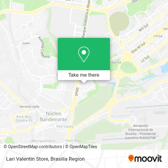 Lari Valentin Store map