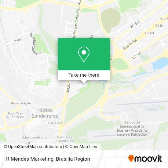 R Mendes Marketing map