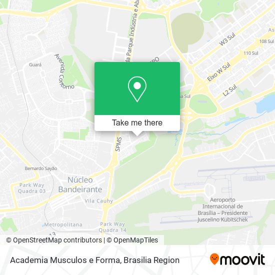 Academia Musculos e Forma map