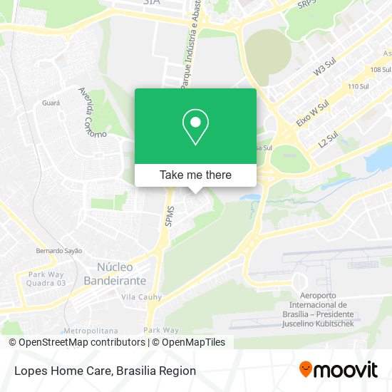 Lopes Home Care map