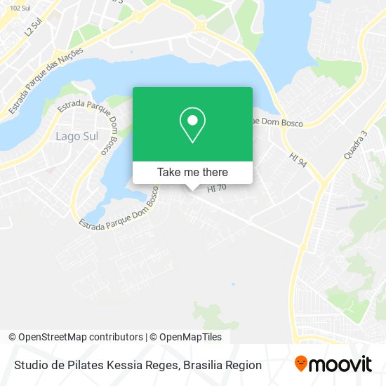 Studio de Pilates Kessia Reges map