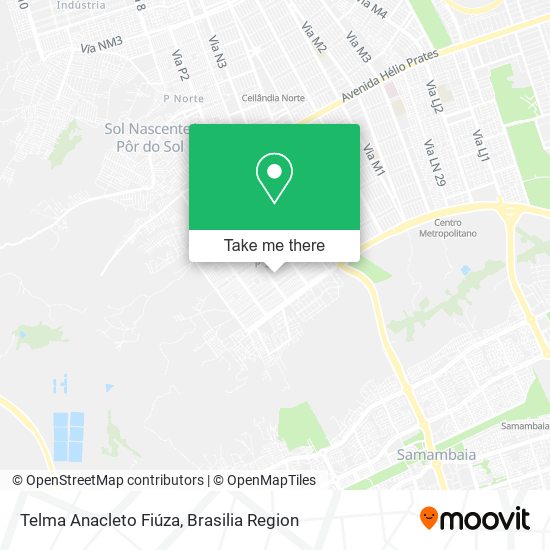 Telma Anacleto Fiúza map