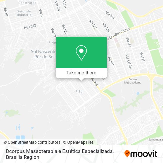 Dcorpus Massoterapia e Estética Especializada map