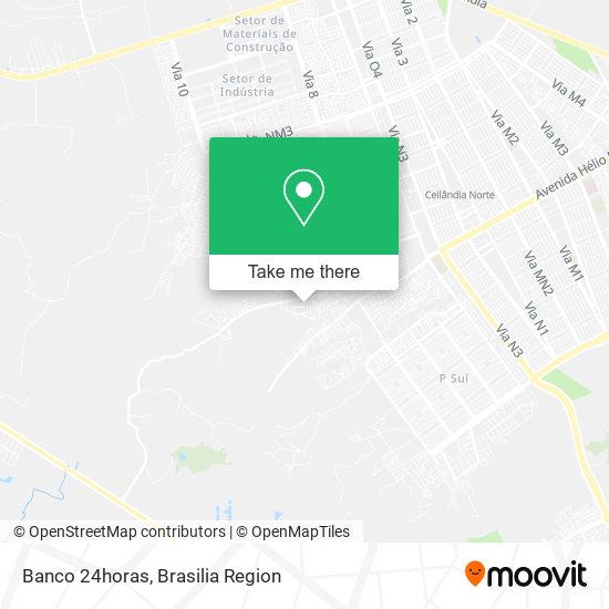 Banco 24horas map