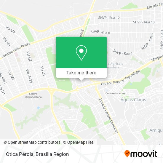 Ótica Pérola map