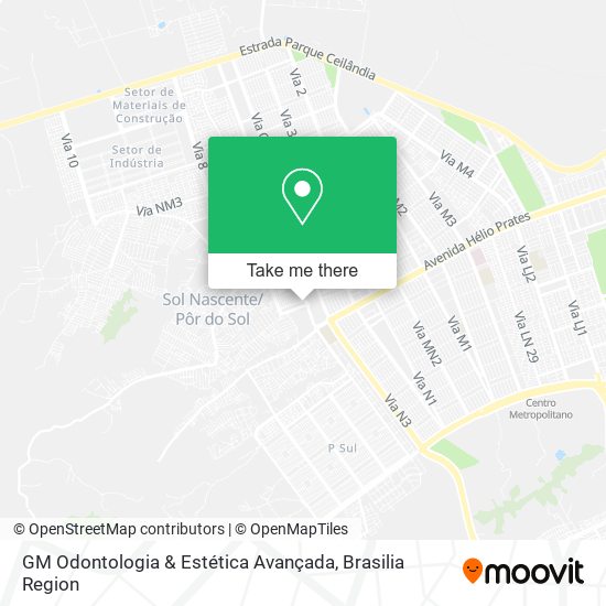 GM Odontologia & Estética Avançada map
