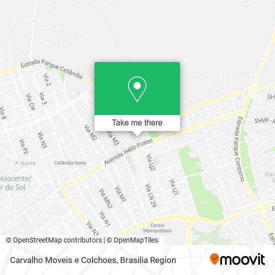 Carvalho Moveis e Colchoes map