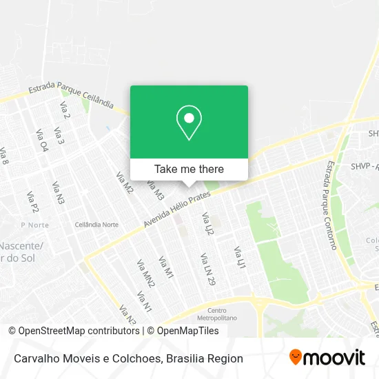 Carvalho Moveis e Colchoes map