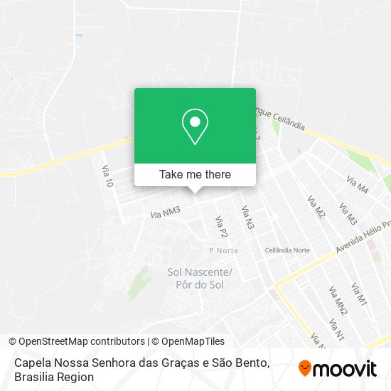 Capela Nossa Senhora das Graças e São Bento map