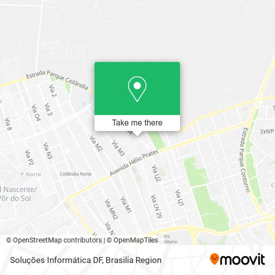 Soluções Informática DF map