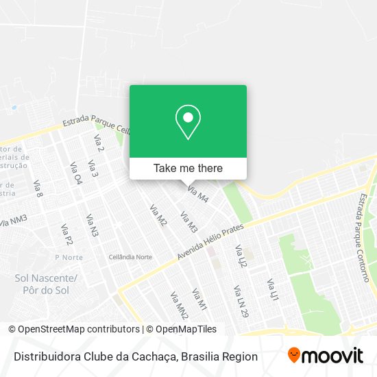 Distribuidora Clube da Cachaça map