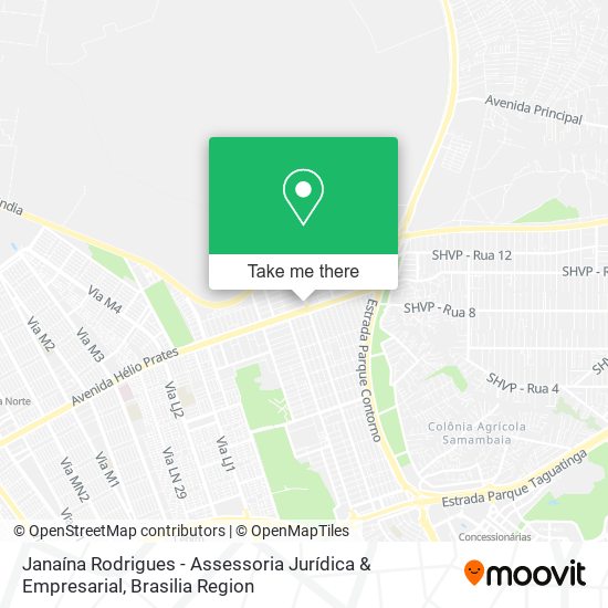 Janaína Rodrigues - Assessoria Jurídica & Empresarial map