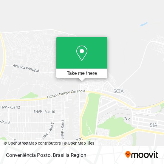 Conveniência Posto map