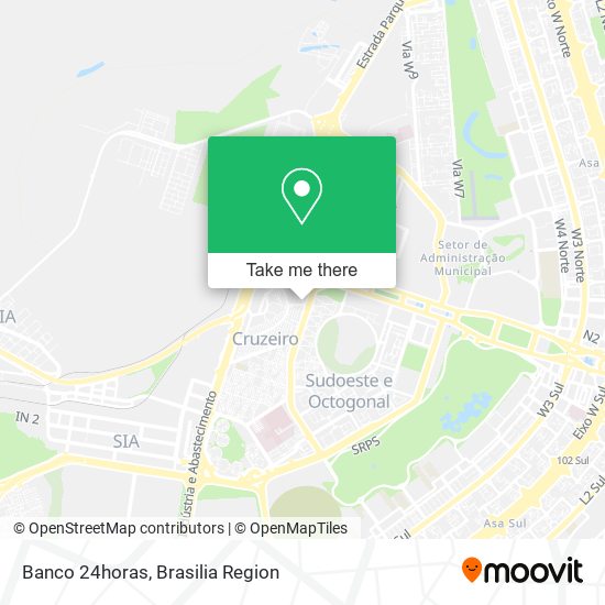 Banco 24horas map