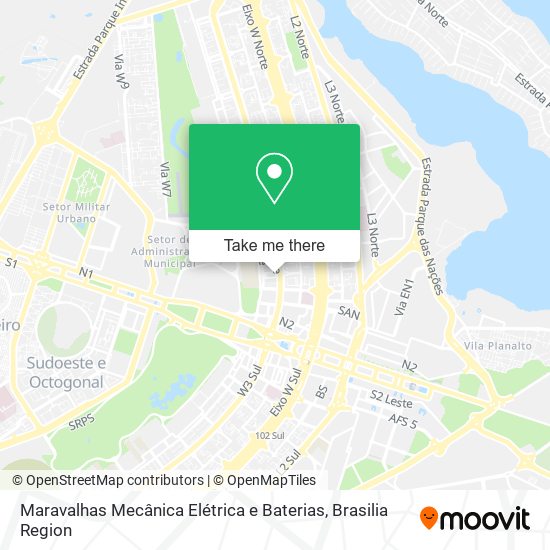 Maravalhas Mecânica Elétrica e Baterias map