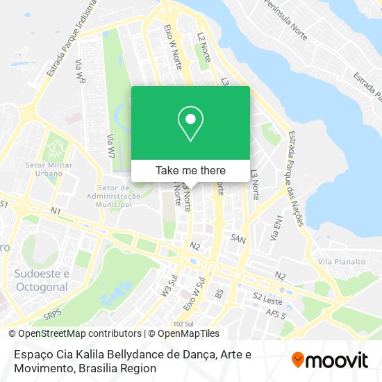 Espaço Cia Kalila Bellydance de Dança, Arte e Movimento map