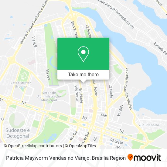 Patrícia Mayworm Vendas no Varejo map