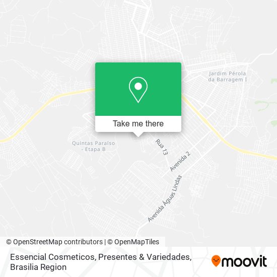 Essencial Cosmeticos, Presentes & Variedades map