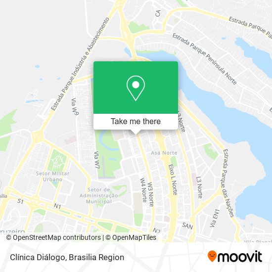 Clínica Diálogo map
