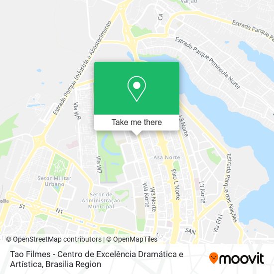 Tao Filmes - Centro de Excelência Dramática e Artística map