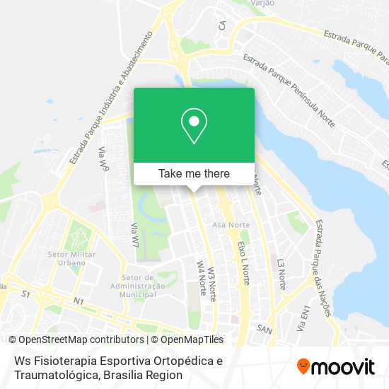 Ws Fisioterapia Esportiva Ortopédica e Traumatológica map