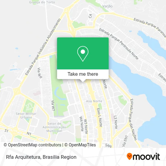Rfa Arquitetura map