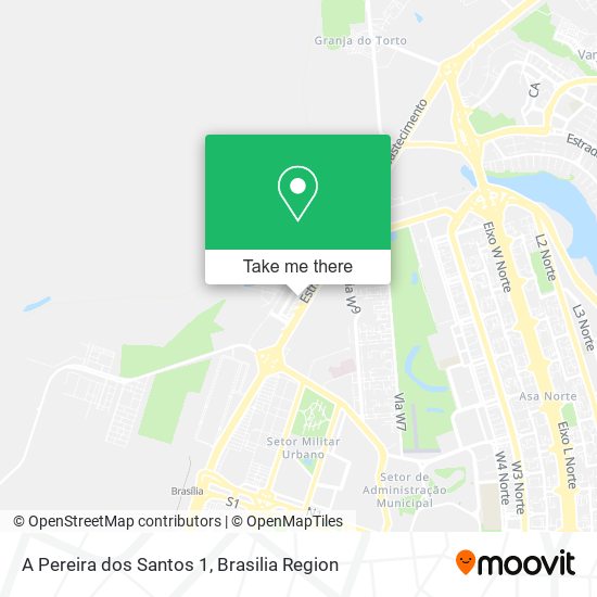A Pereira dos Santos 1 map