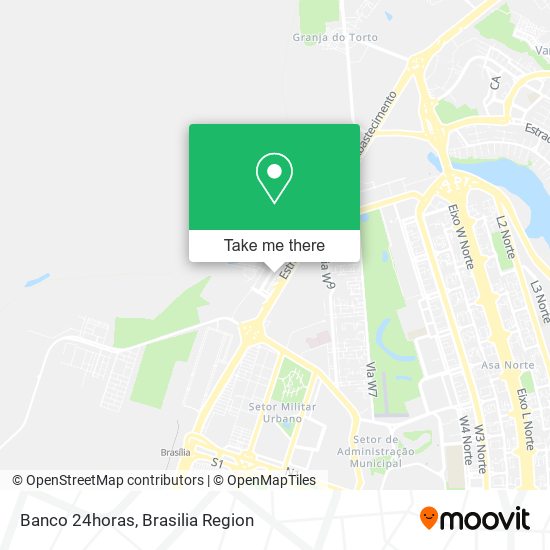 Banco 24horas map