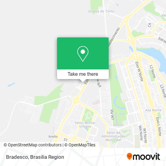 Bradesco map