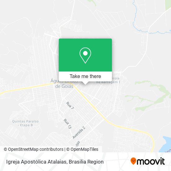 Igreja Apostólica Atalaias map