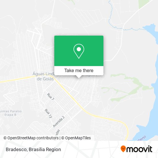 Bradesco map