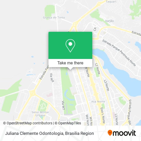 Juliana Clemente Odontologia map
