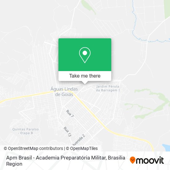 Apm Brasil - Academia Preparatória Militar map