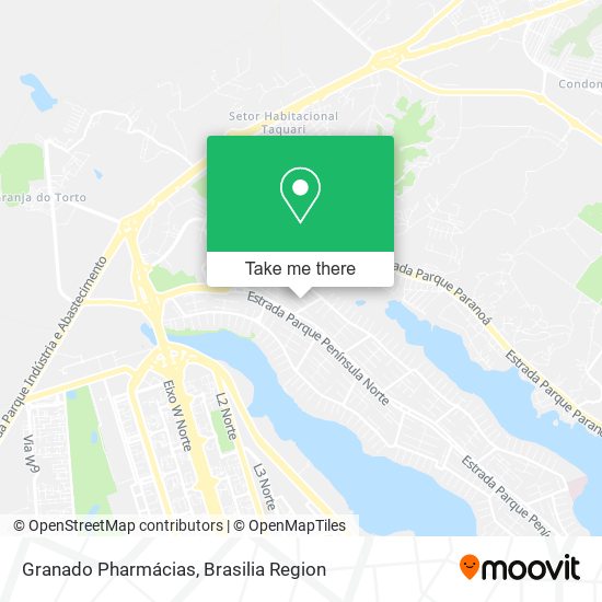 Granado Pharmácias map