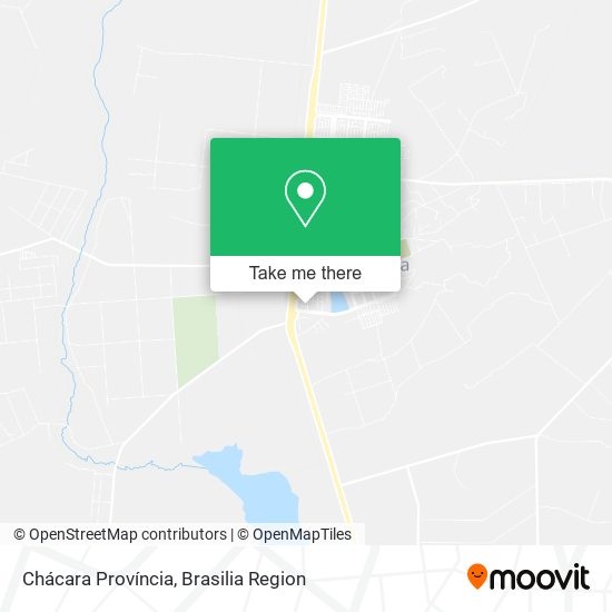 Chácara Província map