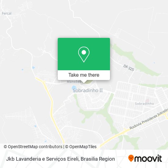 Jkb Lavanderia e Serviços Eireli map