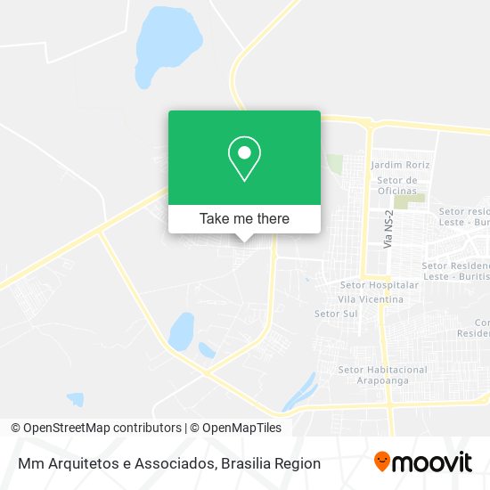 Mm Arquitetos e Associados map