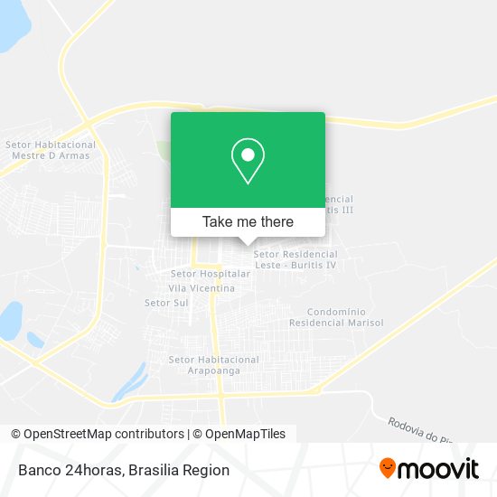 Banco 24horas map