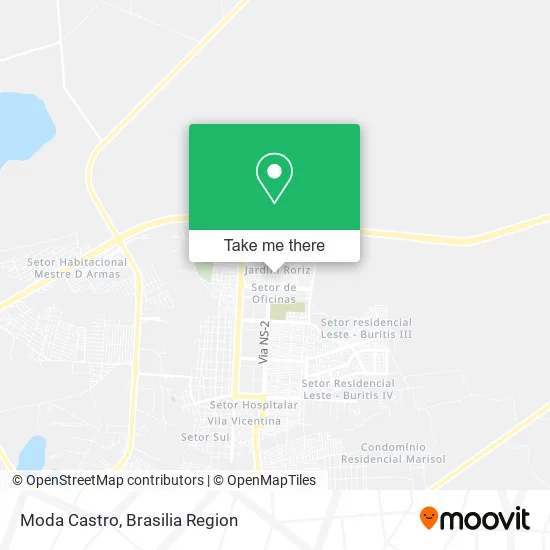 Moda Castro map