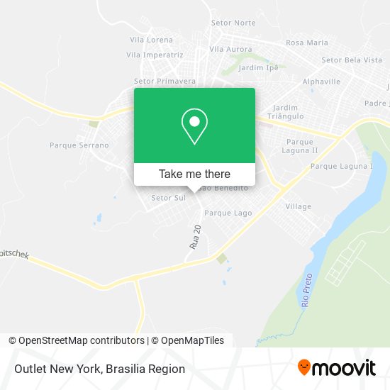 Outlet New York map