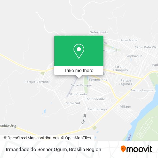 Irmandade do Senhor Ogum map