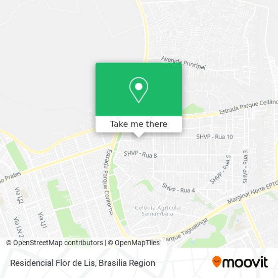 Residencial Flor de Lis map