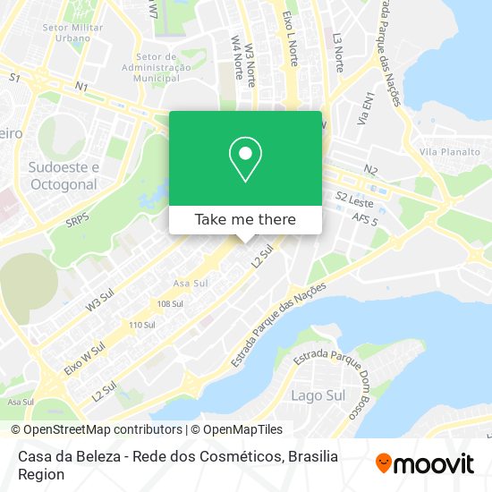 Casa da Beleza - Rede dos Cosméticos map