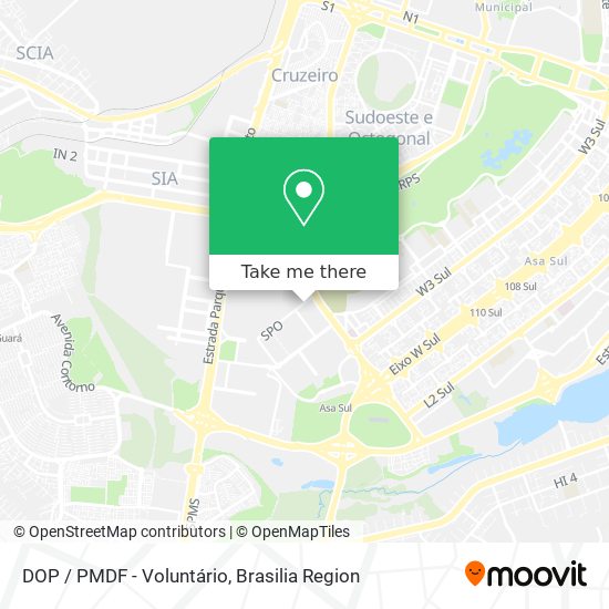 DOP / PMDF - Voluntário map