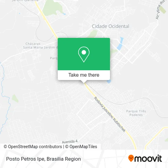 Posto Petros Ipe map