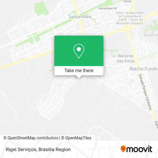 Rigel Serviços map