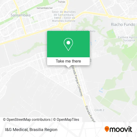 I&G Medical map