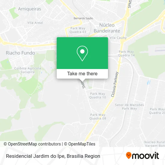 Residencial Jardim do Ipe map