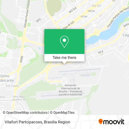 Vilafort Partcipacoes map